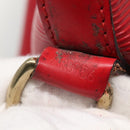 LOUIS VUITTON Epi Petit Noe Shoulder Bag Red M44107 LV Auth yk19188-12