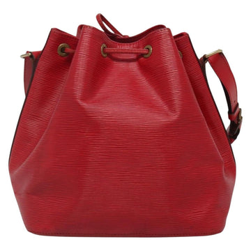 LOUIS VUITTON Epi Petit Noe Shoulder Bag Red M44107 LV Auth yk19188 - 0
