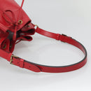 LOUIS VUITTON Epi Petit Noe Shoulder Bag Red M44107 LV Auth yk19188-7
