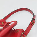 LOUIS VUITTON Epi Petit Noe Shoulder Bag Red M44107 LV Auth yk19188-8