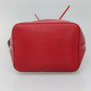 LOUIS VUITTON Epi Petit Noe Shoulder Bag Red M44107 LV Auth yk19188-5