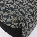 Christian Dior Trotter Canvas Shoulder Bag Navy Silver Auth yk19191-11