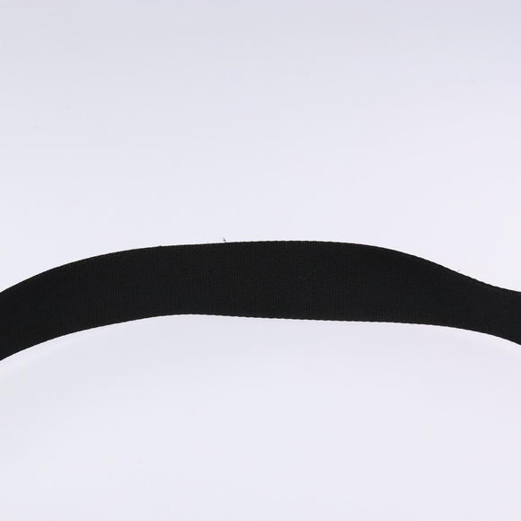 Christian Dior Trotter Canvas Shoulder Bag Navy Silver Auth yk19191