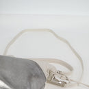 Miu Miu Shoulder Bag Leather 2way Silver Auth yk19197V-17