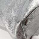 Miu Miu Shoulder Bag Leather 2way Silver Auth yk19197V-20
