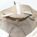 Miu Miu Shoulder Bag Leather 2way Silver Auth yk19197V-25