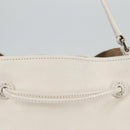 Miu Miu Shoulder Bag Leather 2way Silver Auth yk19197V-4