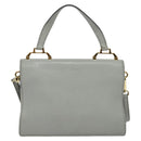 Miu Miu Hand Bag Leather 2way Gray Gold Auth yk19199V-2