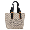 LOUIS VUITTON Damier Azur Plan Soleil Cabas PM Tote Bag N41179 LV Auth yk19203-1