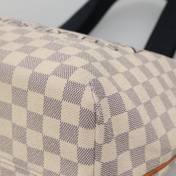 LOUIS VUITTON Damier Azur Plan Soleil Cabas PM Tote Bag N41179 LV Auth yk19203