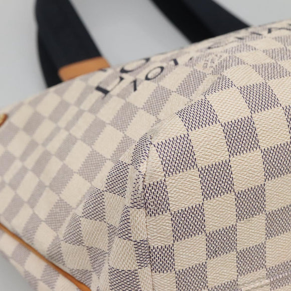 LOUIS VUITTON Damier Azur Plan Soleil Cabas PM Tote Bag N41179 LV Auth yk19203