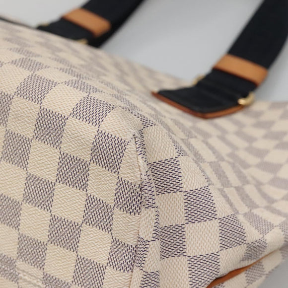 LOUIS VUITTON Damier Azur Plan Soleil Cabas PM Tote Bag N41179 LV Auth yk19203