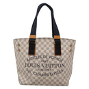 LOUIS VUITTON Damier Azur Plan Soleil Cabas PM Tote Bag N41179 LV Auth yk19203-13