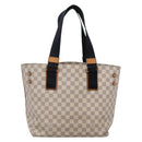 LOUIS VUITTON Damier Azur Plan Soleil Cabas PM Tote Bag N41179 LV Auth yk19203-2