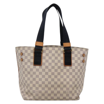 LOUIS VUITTON Damier Azur Plan Soleil Cabas PM Tote Bag N41179 LV Auth yk19203 - 0