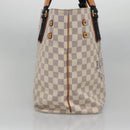 LOUIS VUITTON Damier Azur Plan Soleil Cabas PM Tote Bag N41179 LV Auth yk19203-3