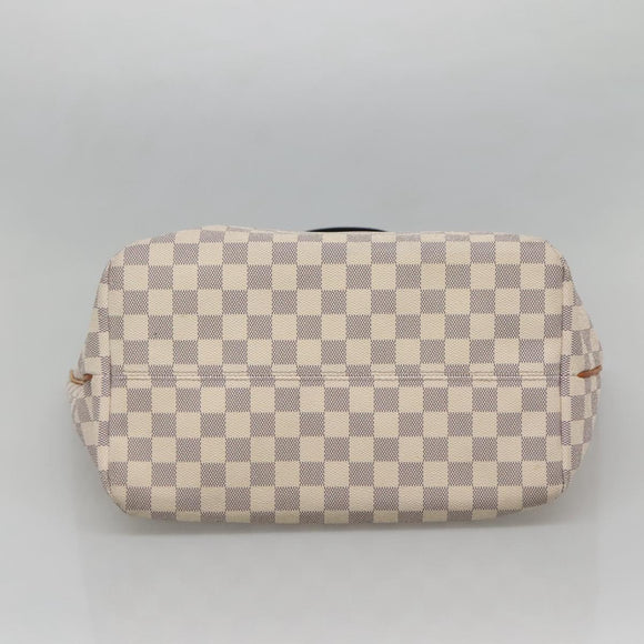 LOUIS VUITTON Damier Azur Plan Soleil Cabas PM Tote Bag N41179 LV Auth yk19203