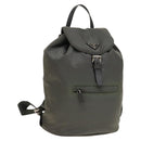 PRADA Backpack Nylon Gray Silver Auth yk19217-1