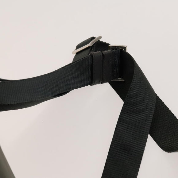 PRADA Backpack Nylon Gray Silver Auth yk19217