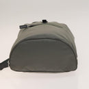 PRADA Backpack Nylon Gray Silver Auth yk19217-5