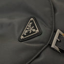 PRADA Backpack Nylon Gray Silver Auth yk19217-20