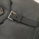 PRADA Backpack Nylon Gray Silver Auth yk19217-9