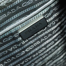 PRADA Backpack Nylon Gray Silver Auth yk19217-23