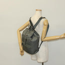 PRADA Backpack Nylon Gray Silver Auth yk19217-27