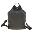 PRADA Backpack Nylon Gray Silver Auth yk19217-2