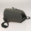 PRADA Backpack Nylon Gray Silver Auth yk19217-3