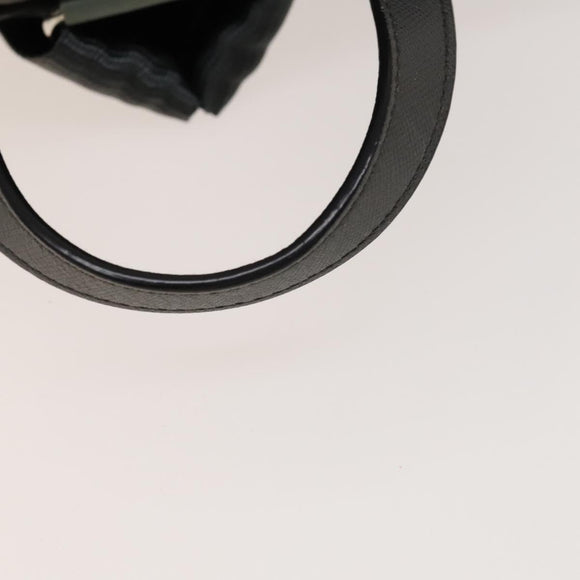 PRADA Backpack Nylon Gray Silver Auth yk19217