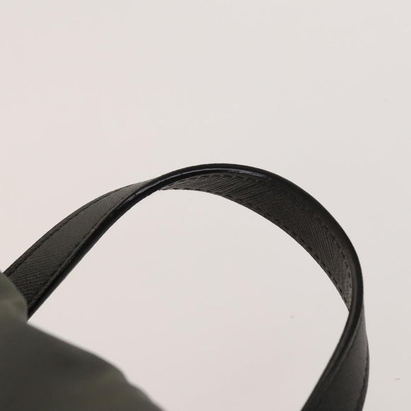 PRADA Backpack Nylon Gray Silver Auth yk19217