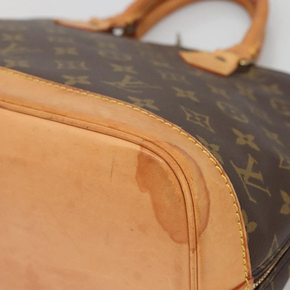 LOUIS VUITTON Monogram Alma Hand Bag M51130 LV Auth yk19225