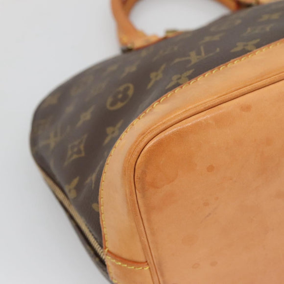 LOUIS VUITTON Monogram Alma Hand Bag M51130 LV Auth yk19225