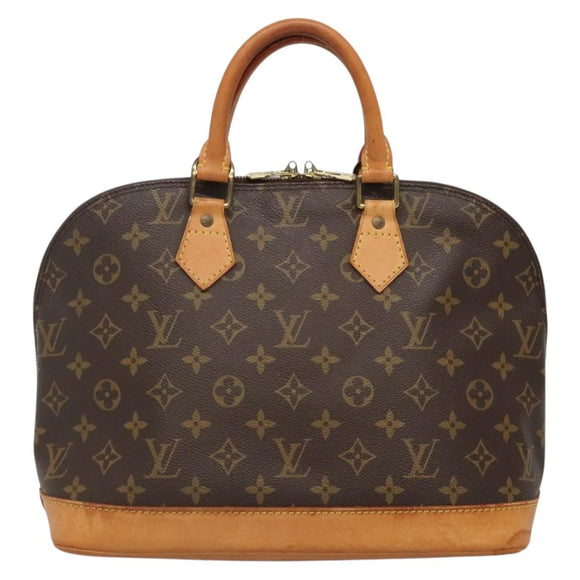 LOUIS VUITTON Monogram Alma Hand Bag M51130 LV Auth yk19225