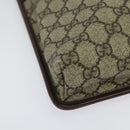 GUCCI GG Supreme Shoulder Bag PVC Beige Silver 92562 Auth yk19235-11