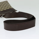 GUCCI GG Supreme Shoulder Bag PVC Beige Silver 92562 Auth yk19235-7