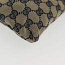 GUCCI GG Canvas Sherry Line Waist bag Red Navy 28566 Auth yk19246-10