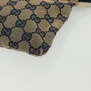 GUCCI GG Canvas Sherry Line Waist bag Red Navy 28566 Auth yk19246-11