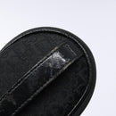 Christian Dior Trotter Canvas Vanity Pouch Black Silver Auth yk19248-10