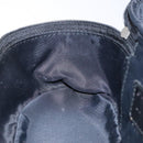 Christian Dior Trotter Canvas Vanity Pouch Black Silver Auth yk19248-19