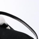 Christian Dior Trotter Canvas Vanity Pouch Black Silver Auth yk19248-7