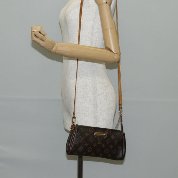 LOUIS VUITTON Monogram Eva Shoulder Bag M95567 LV Auth yk19252