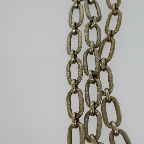 CHANEL Chain Stone Camelia Shoulder Bag Satin Pink CC Auth yk19253