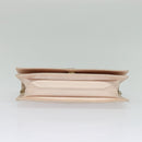 CHANEL Chain Stone Camelia Shoulder Bag Satin Pink CC Auth yk19253-5