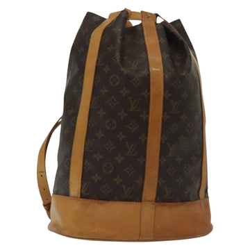 LOUIS VUITTON Monogram Randonnee GM Shoulder Bag M42244 LV Auth yk19256