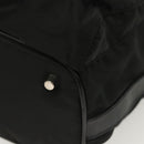 PRADA Shoulder Bag Nylon Black Silver Auth yk19273-15