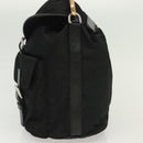 PRADA Shoulder Bag Nylon Black Silver Auth yk19273-3