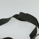 PRADA Canapa PM Hand Bag Canvas 2way Gray Silver Auth yk19274-15