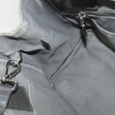 PRADA Canapa PM Hand Bag Canvas 2way Gray Silver Auth yk19274-22